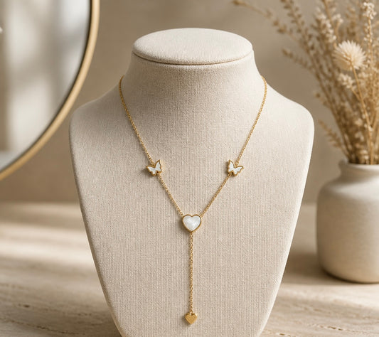 Collier Amour Papillon