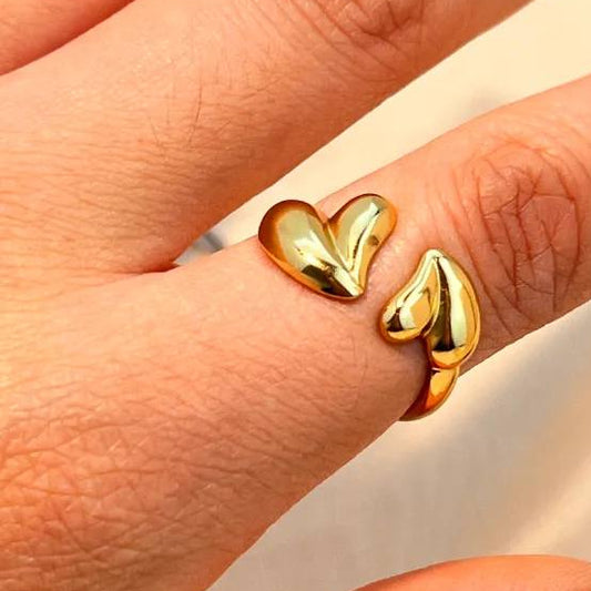 Double-Heart Ring