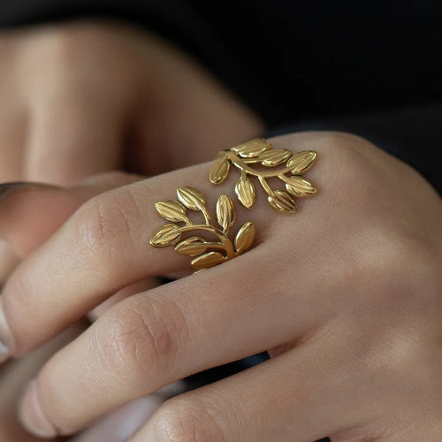 bague botanique